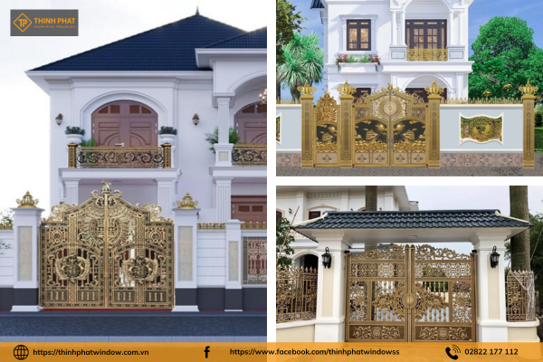 Xu hướng cổng hiện đại 2024 cho thiết kế nhà phố quận 3