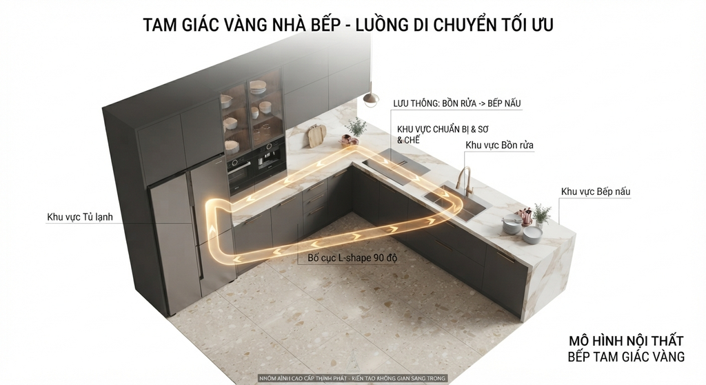 tủ bếp nhôm kính chữ L (2)