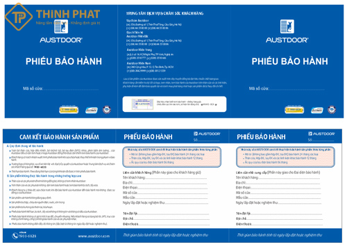 Kiểm tra chính sách bảo hành cửa gỗ Austdoor