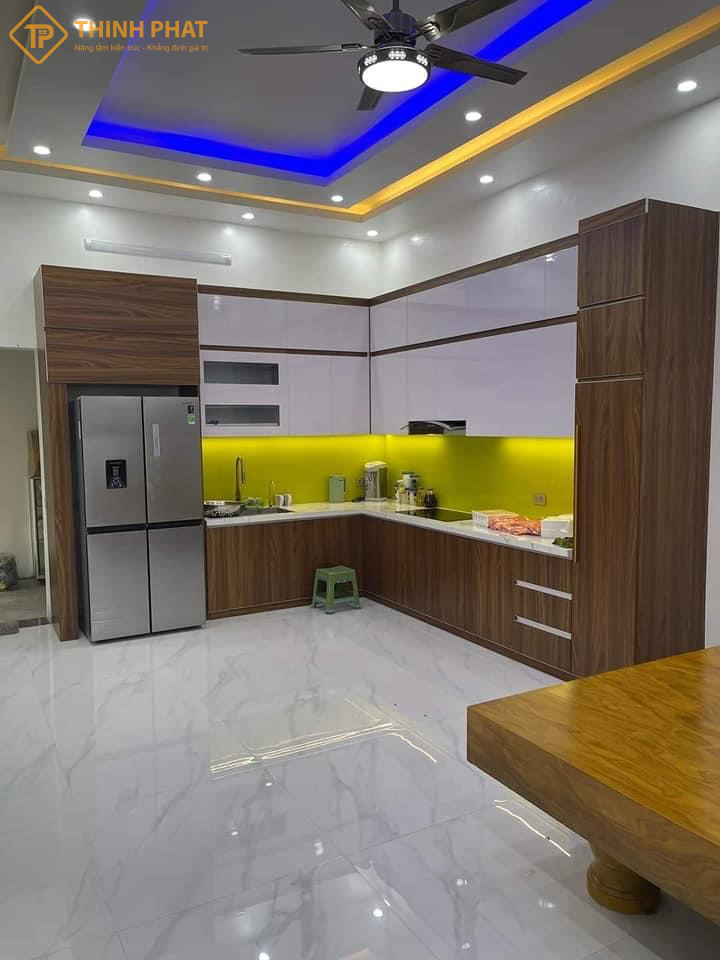 Tủ Bếp Nhôm Giả Gỗ (6)
