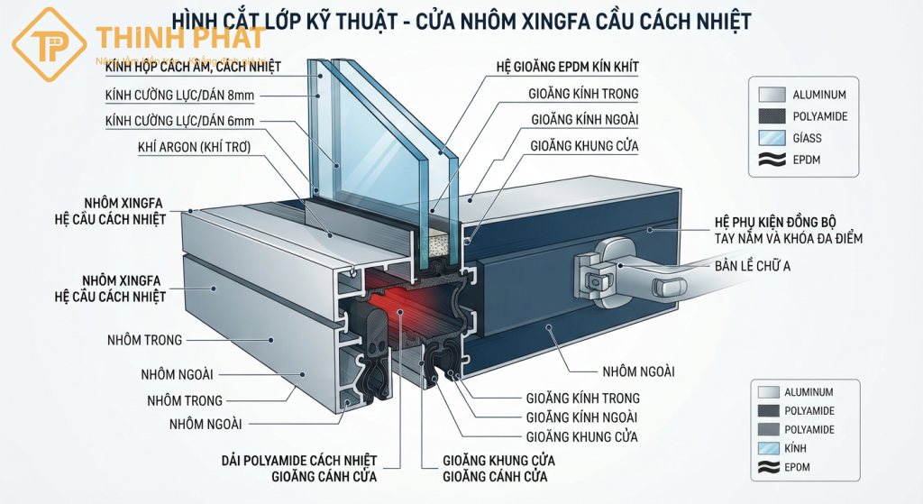 Cửa Nhôm Xingfa Cách Nhiệt (1)